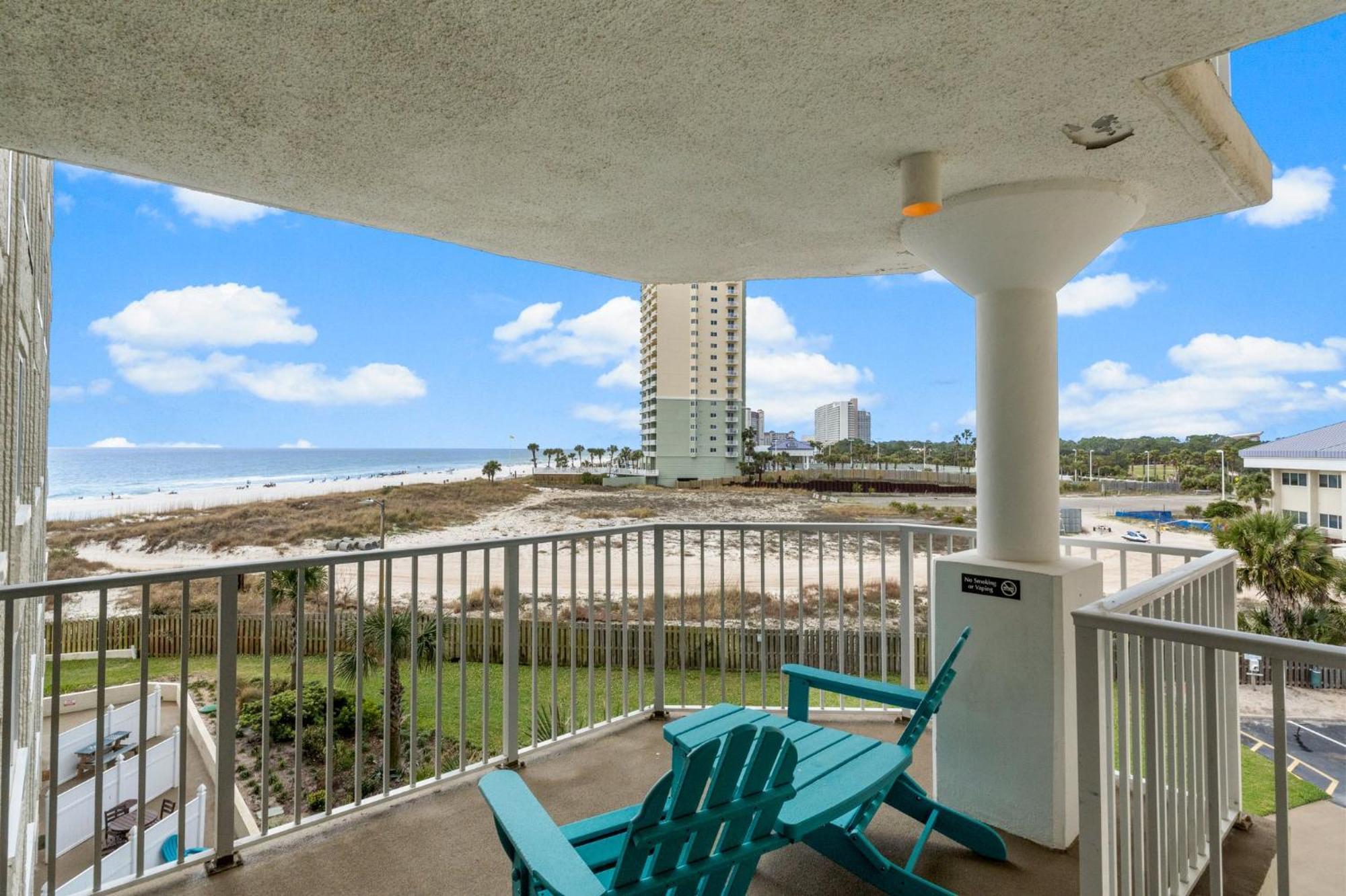 Top Of The Gulf 622 Beach Front Resort Condo Renovated Like New Panama City Beach Exteriér fotografie