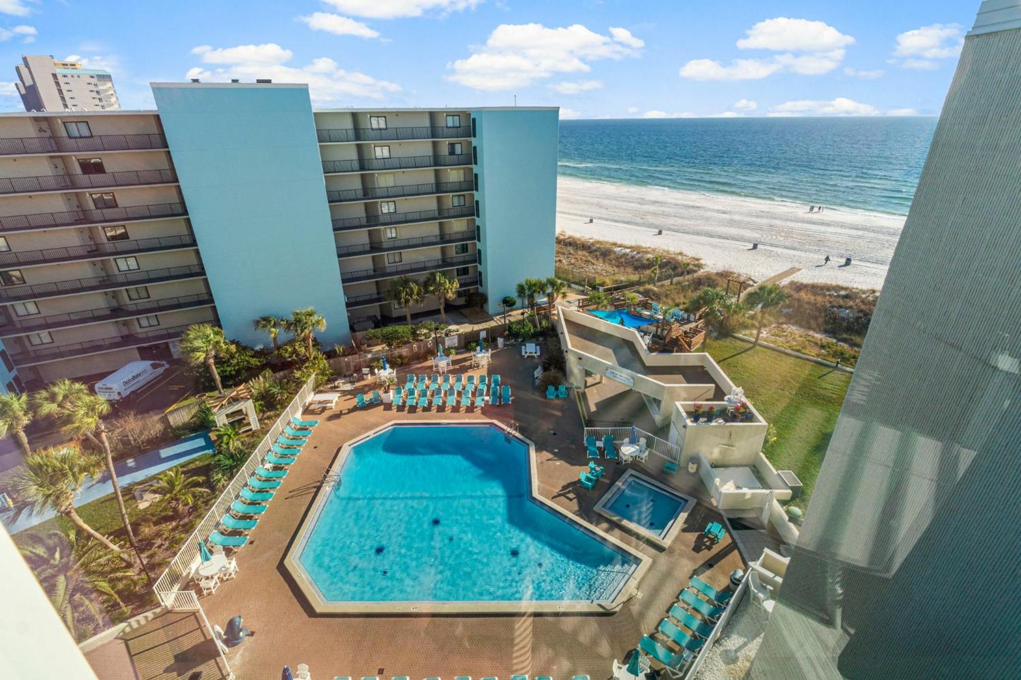 Top Of The Gulf 622 Beach Front Resort Condo Renovated Like New Panama City Beach Exteriér fotografie